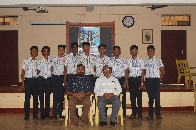 SPACE WEEK - LECTURE AT SCHOOL BY SRI DAVID ANTHUVAN (ISRO)
